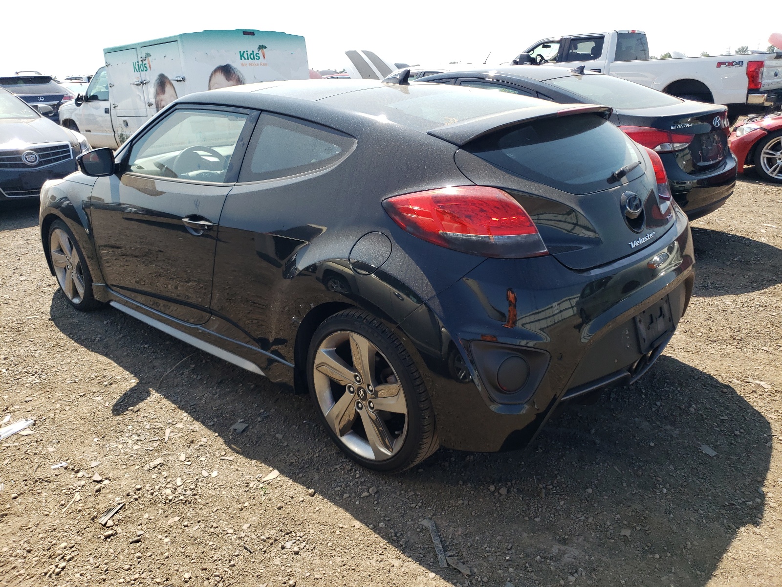 2013 Hyundai Veloster Turbo vin: KMHTC6AE8DU129311