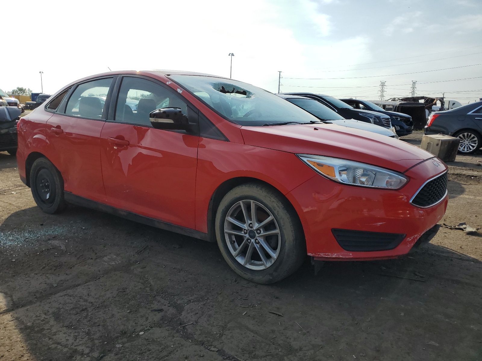 2016 Ford Focus Se vin: 1FADP3F29GL290745