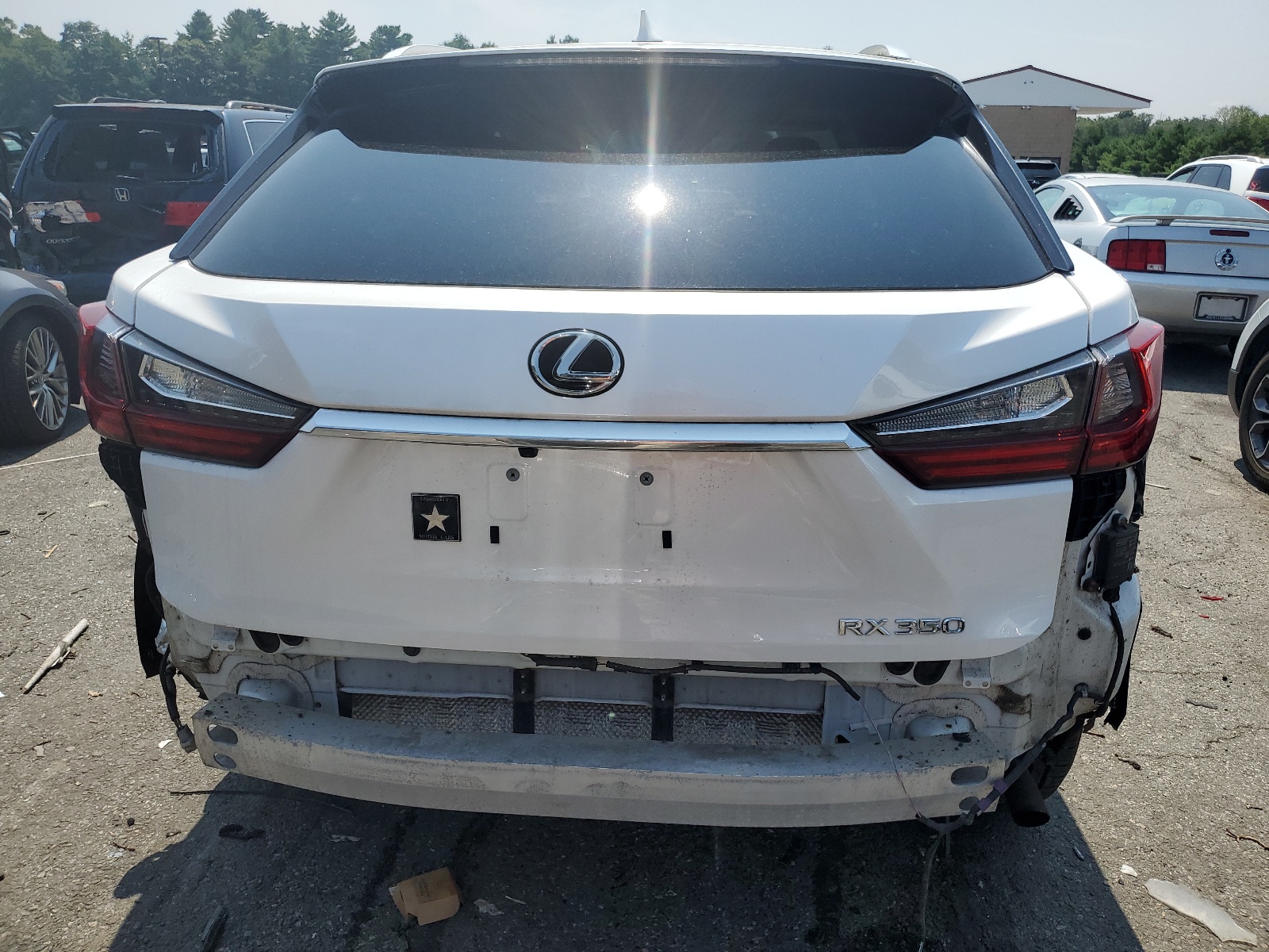 2T2BZMCA2HC079078 2017 Lexus Rx 350 Base