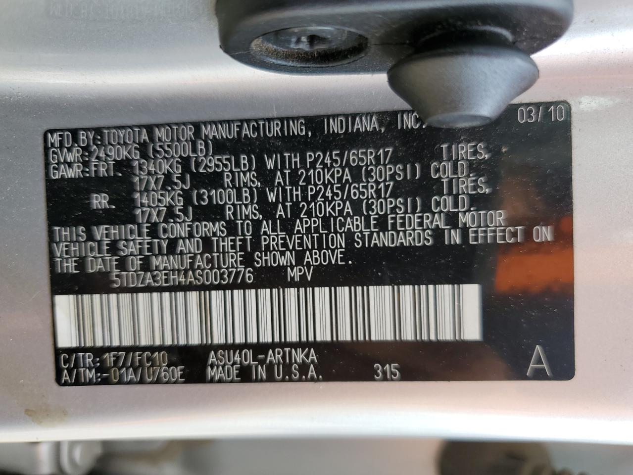 2010 Toyota Highlander - Image 12