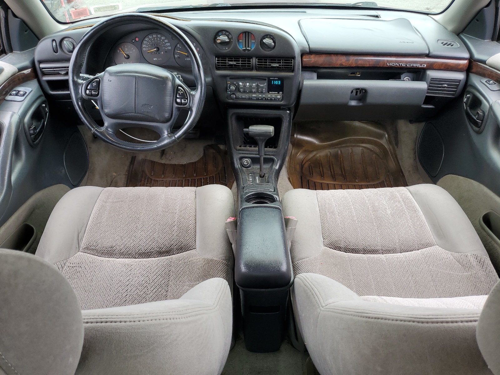 2G1WW12M0X9264665 1999 Chevrolet Monte Carlo Ls