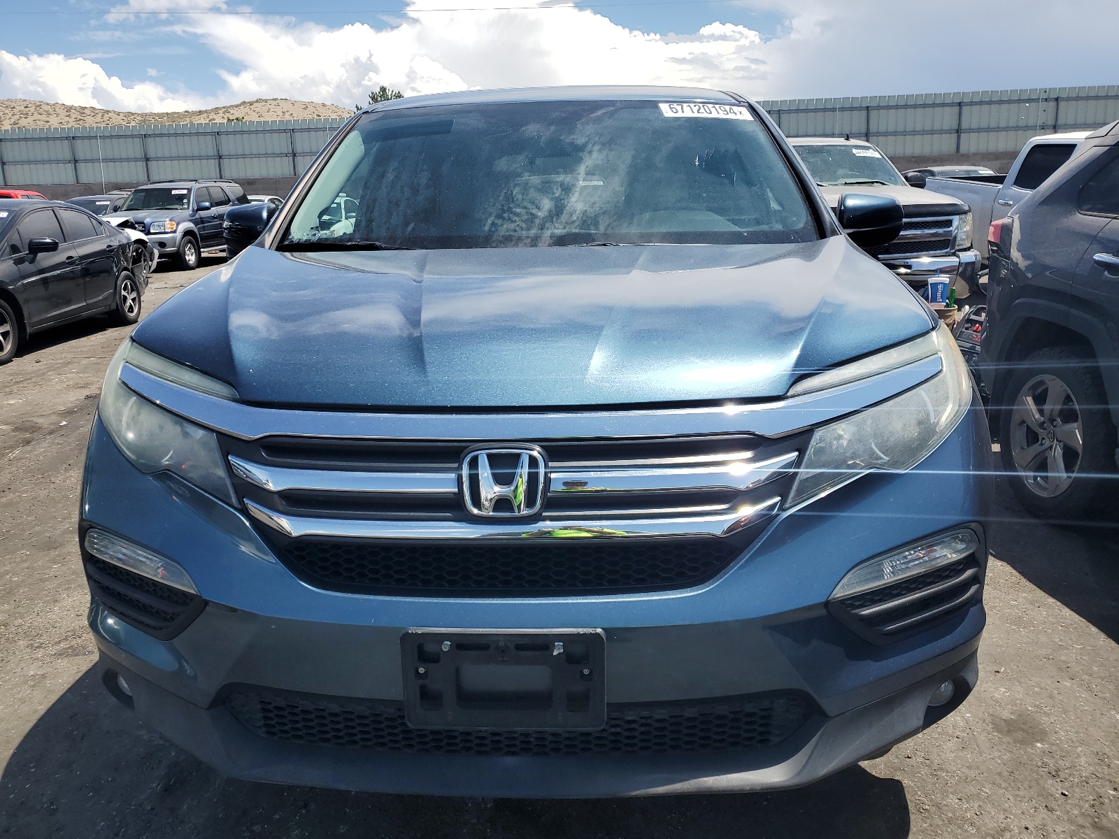 2016 Honda Pilot Ex vin: 5FNYF5H34GB018476