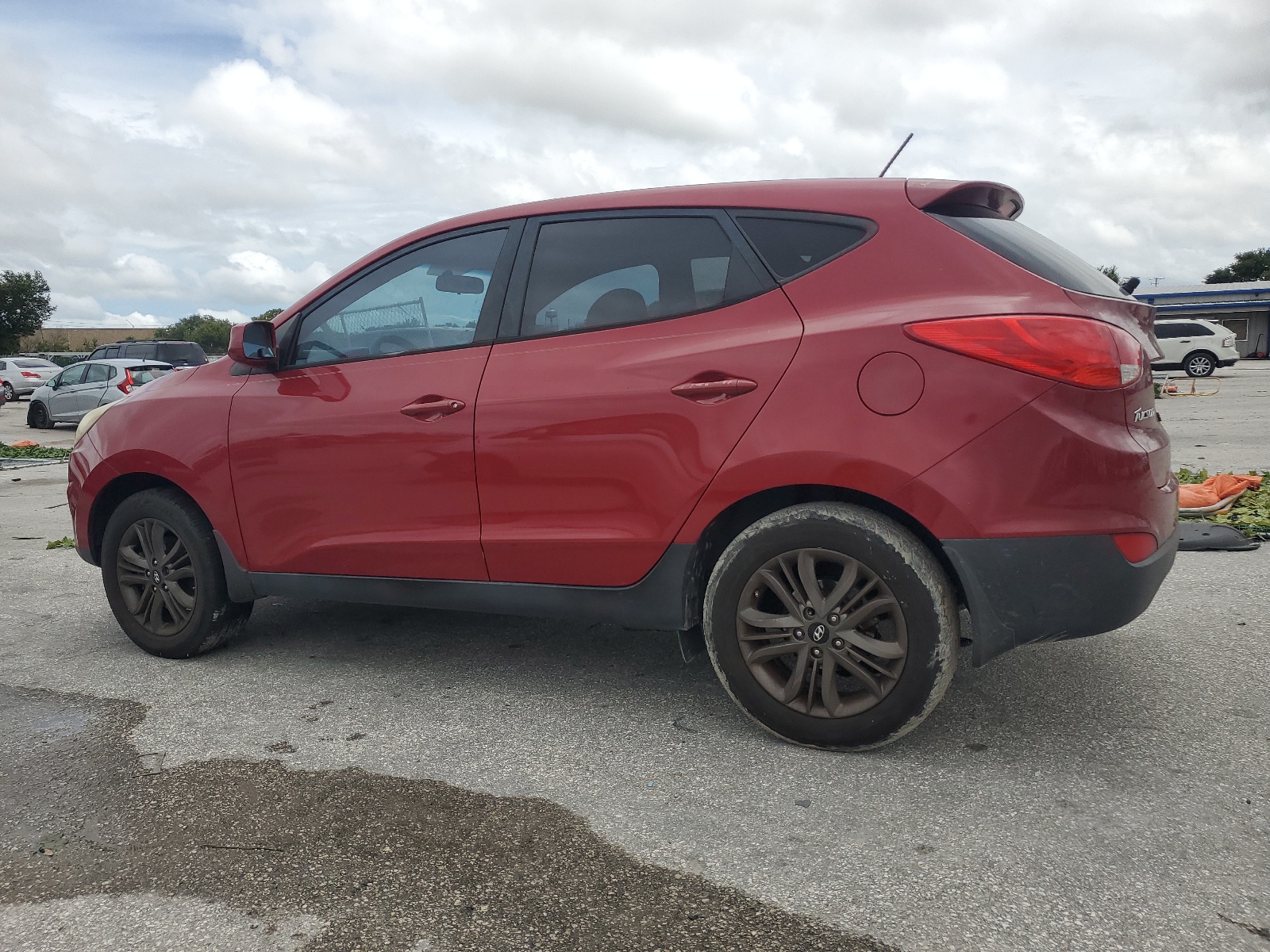 2014 Hyundai Tucson Gls vin: KM8JT3AF2EU840616