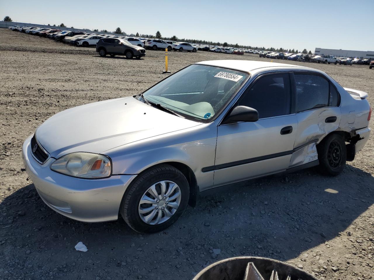 1999 Honda Civic Lx for Sale in Airway Heights, WA - Side