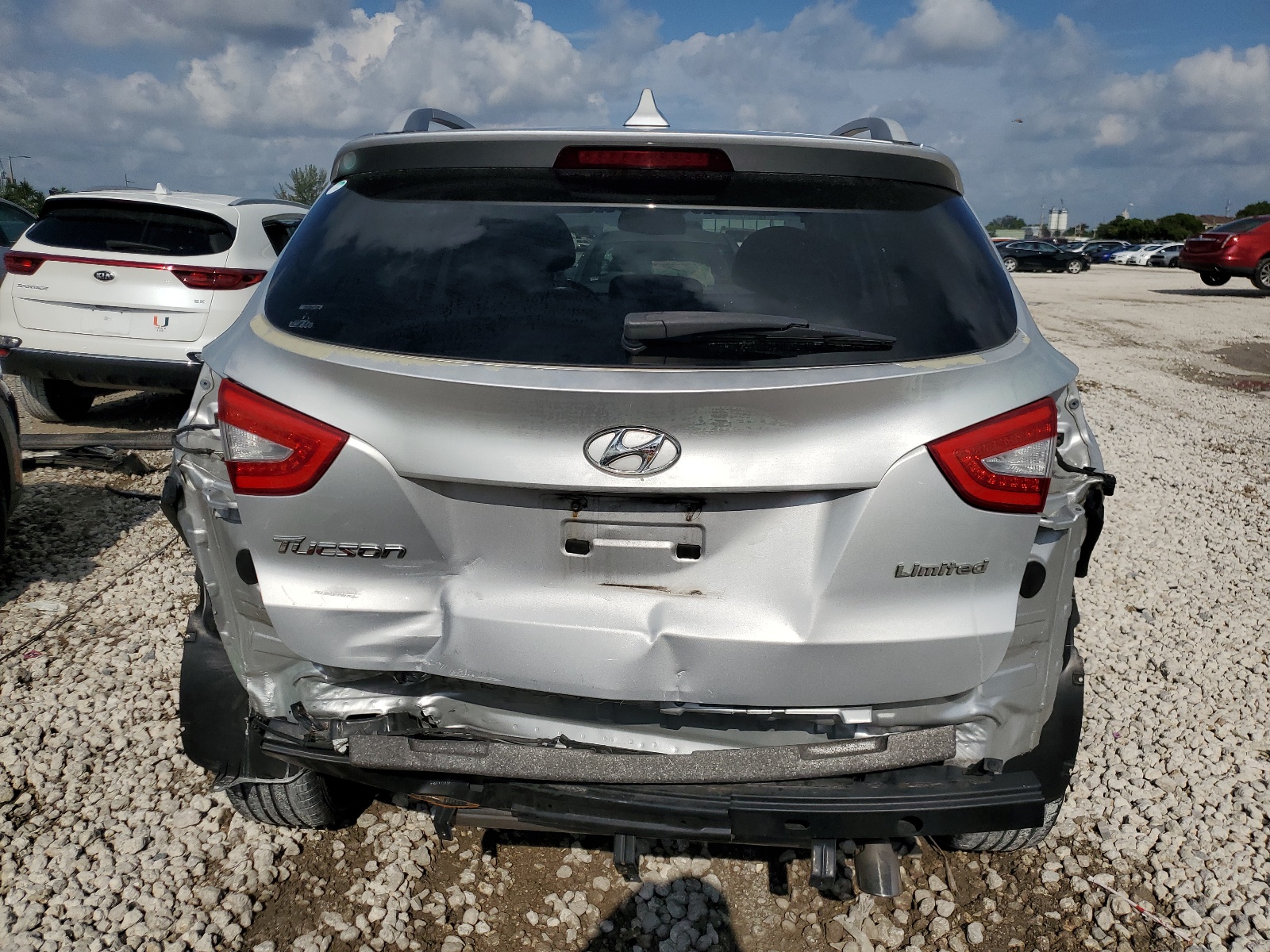 KM8JU3AG5EU846643 2014 Hyundai Tucson Gls