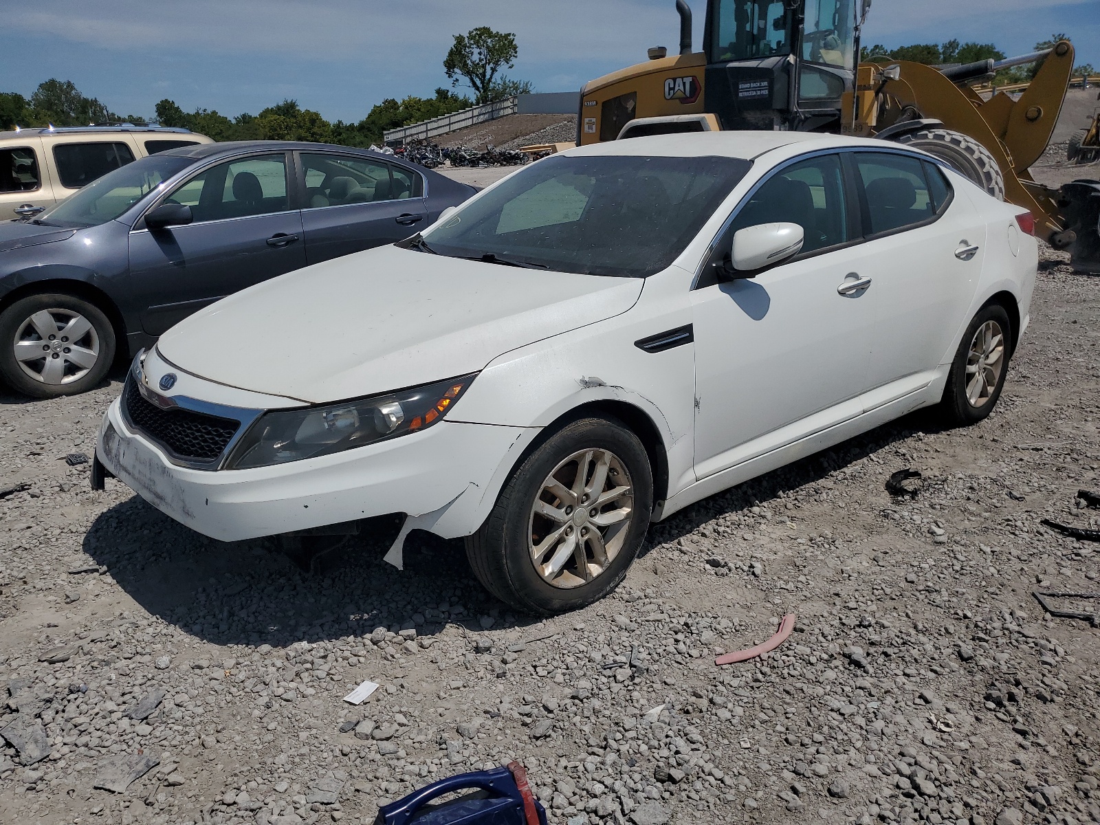 2012 Kia Optima Lx vin: KNAGM4A76C5283739