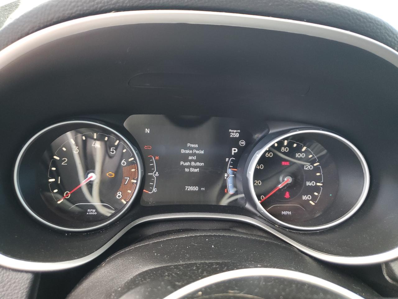 2018 Jeep Compass Latitude VIN: 3C4NJCBB7JT134124 Lot: 68438824