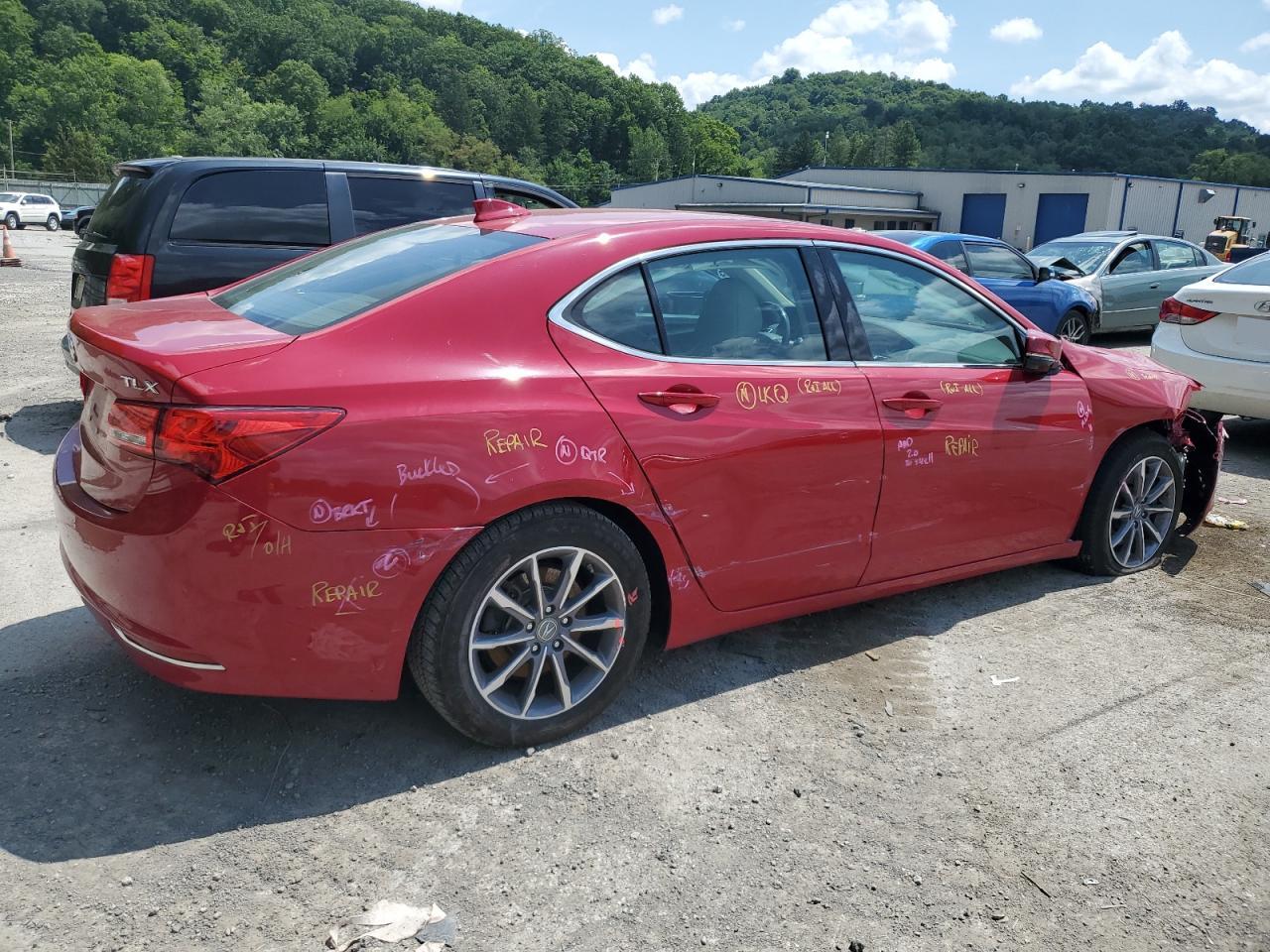 2018 Acura Tlx VIN: 19UUB1F32JA011615 Lot: 65408034