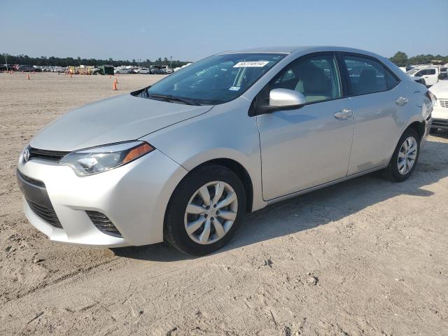  TOYOTA COROLLA 2016 Srebrny