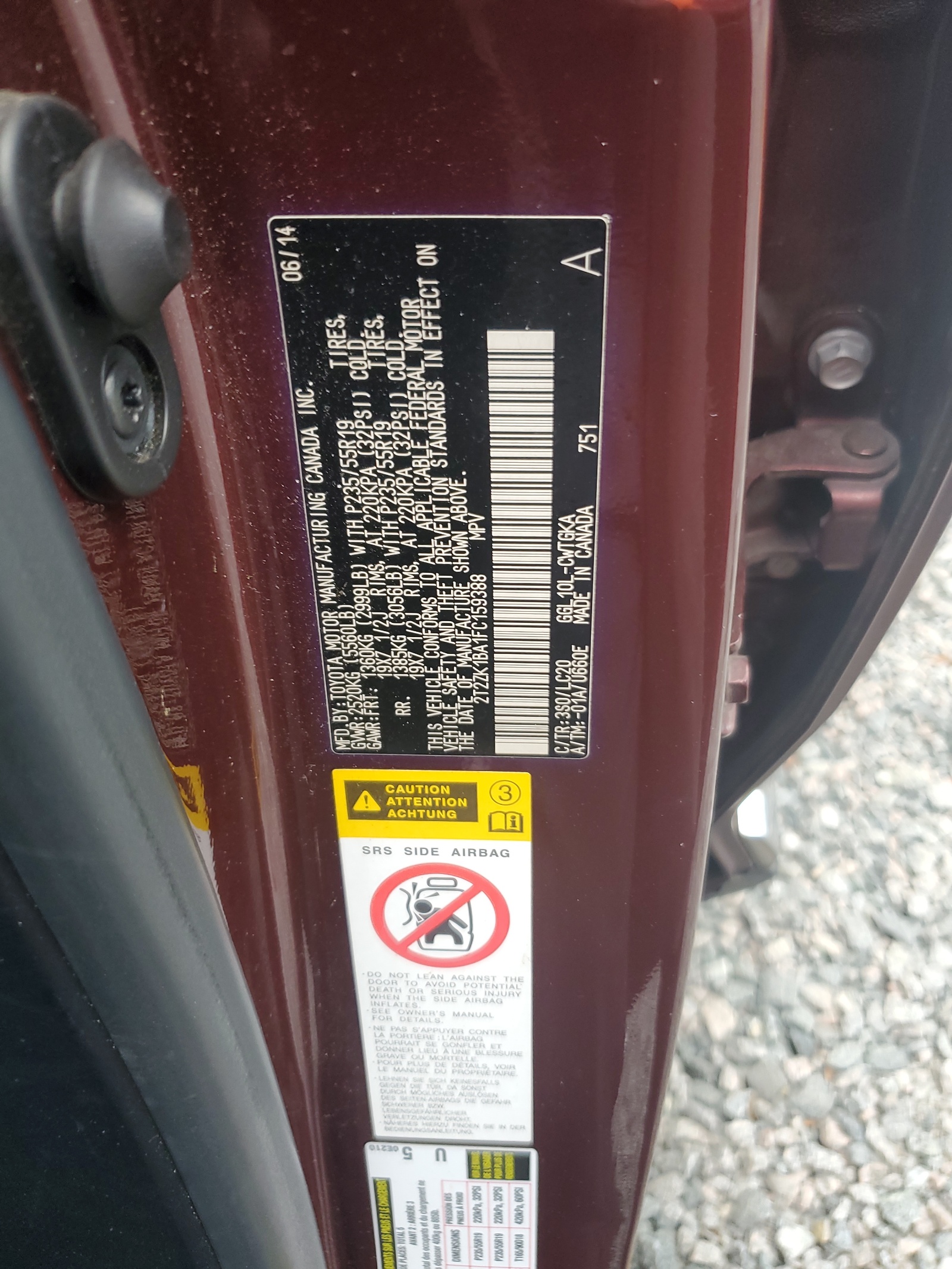 2T2ZK1BA1FC159388 2015 Lexus Rx 350