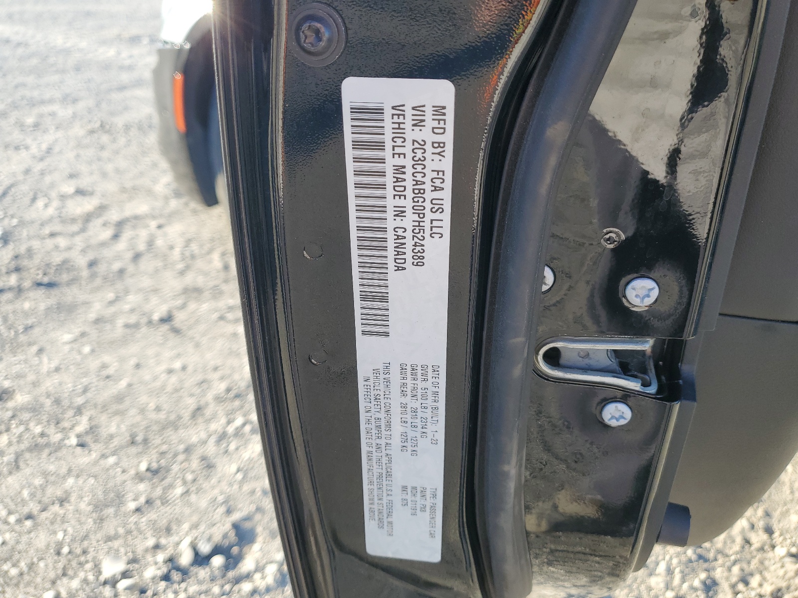 2C3CCABG0PH524389 2023 Chrysler 300 S