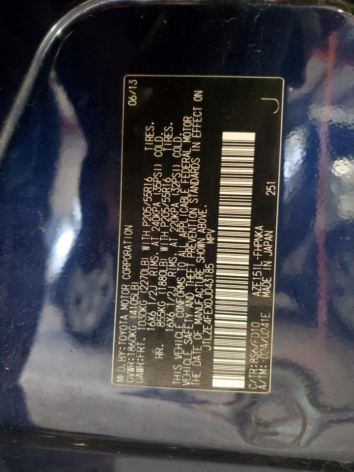 JTLZE4FEXDJ043185 2013 Toyota Scion Xb JTLZE4FEXDJ043185 2013 Toyota Scion Xb
