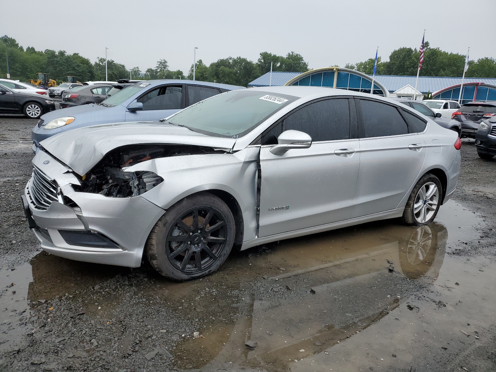 2018 Ford Fusion Se Hybrid vin: 3FA6P0LU7JR125864