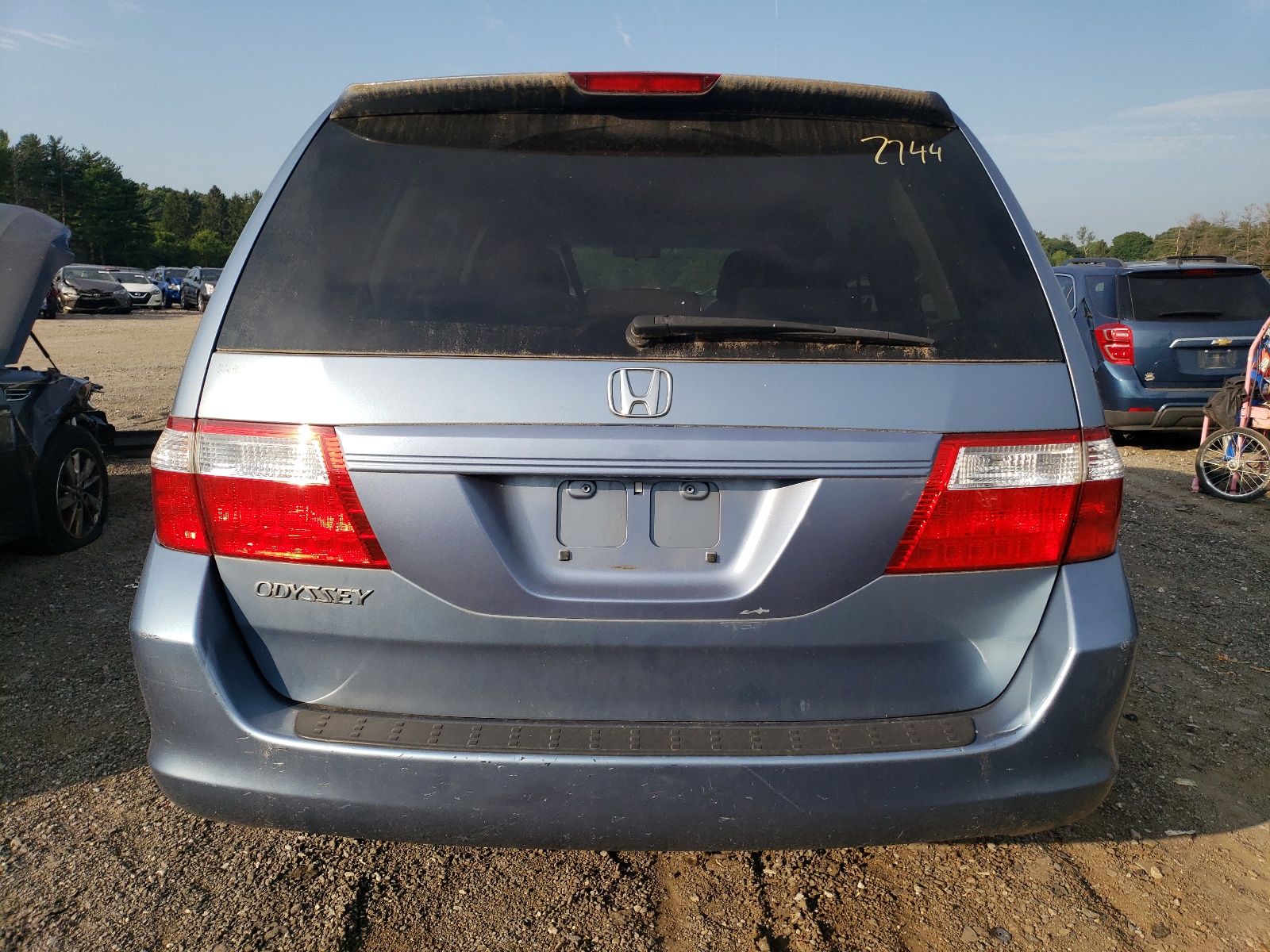 5FNRL38417B078225 2007 Honda Odyssey Ex