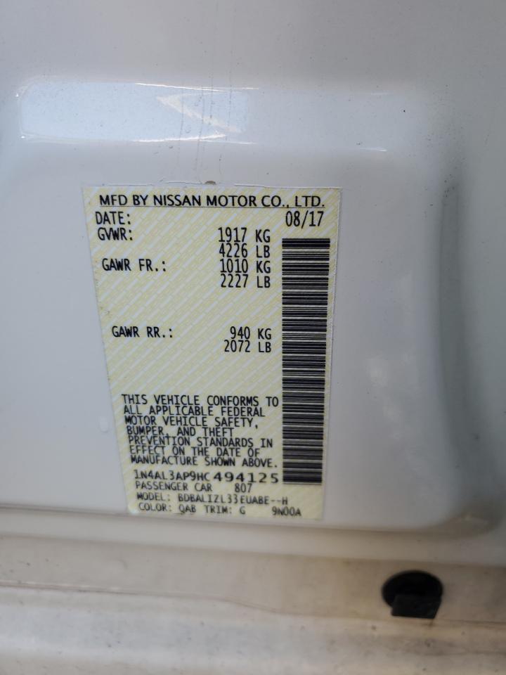 1N4AL3AP9HC494125 2017 NISSAN ALTIMA - Image 13