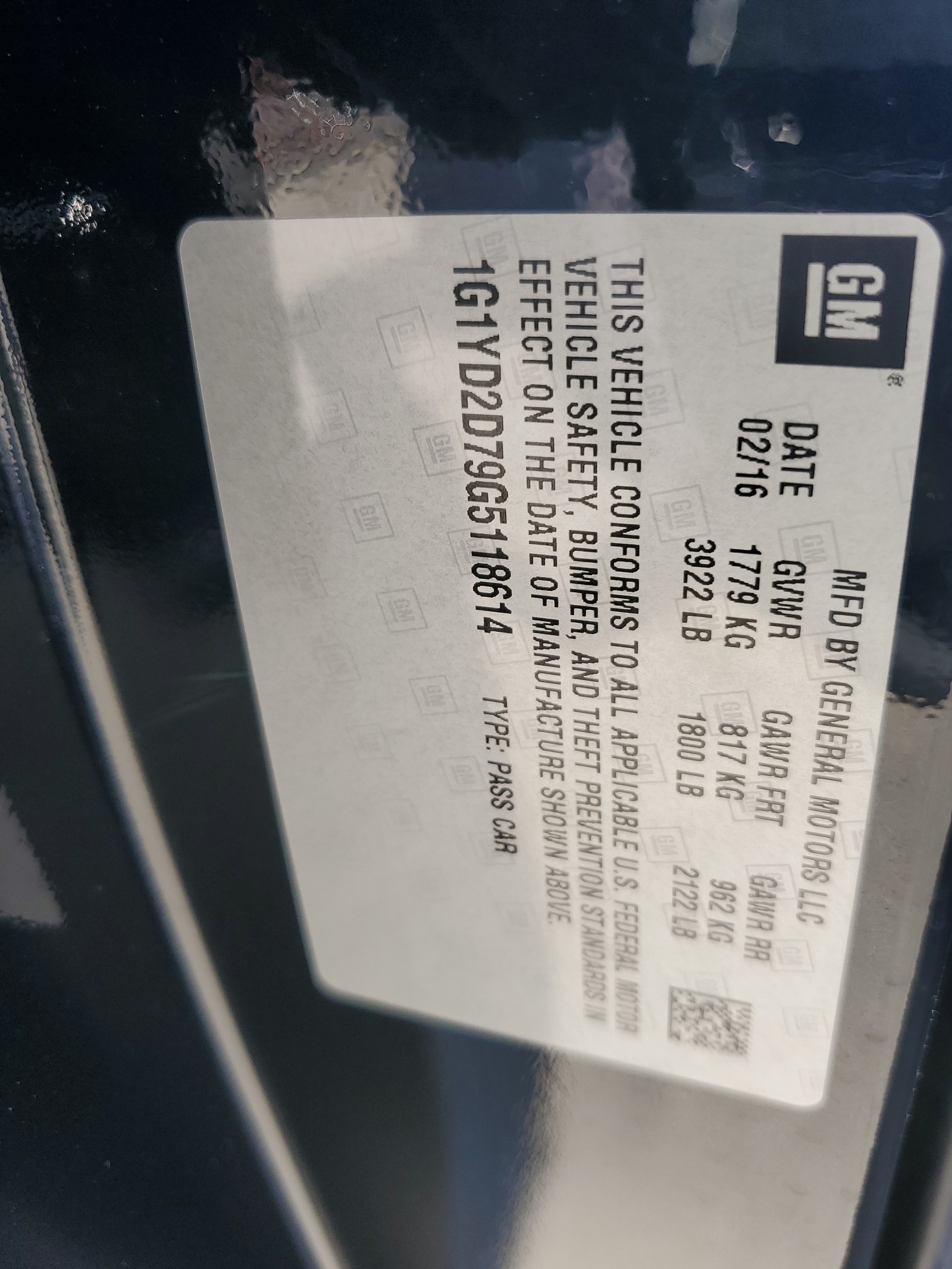 1G1YD2D79G5118614 2016 Chevrolet Corvette Stingray 2Lt