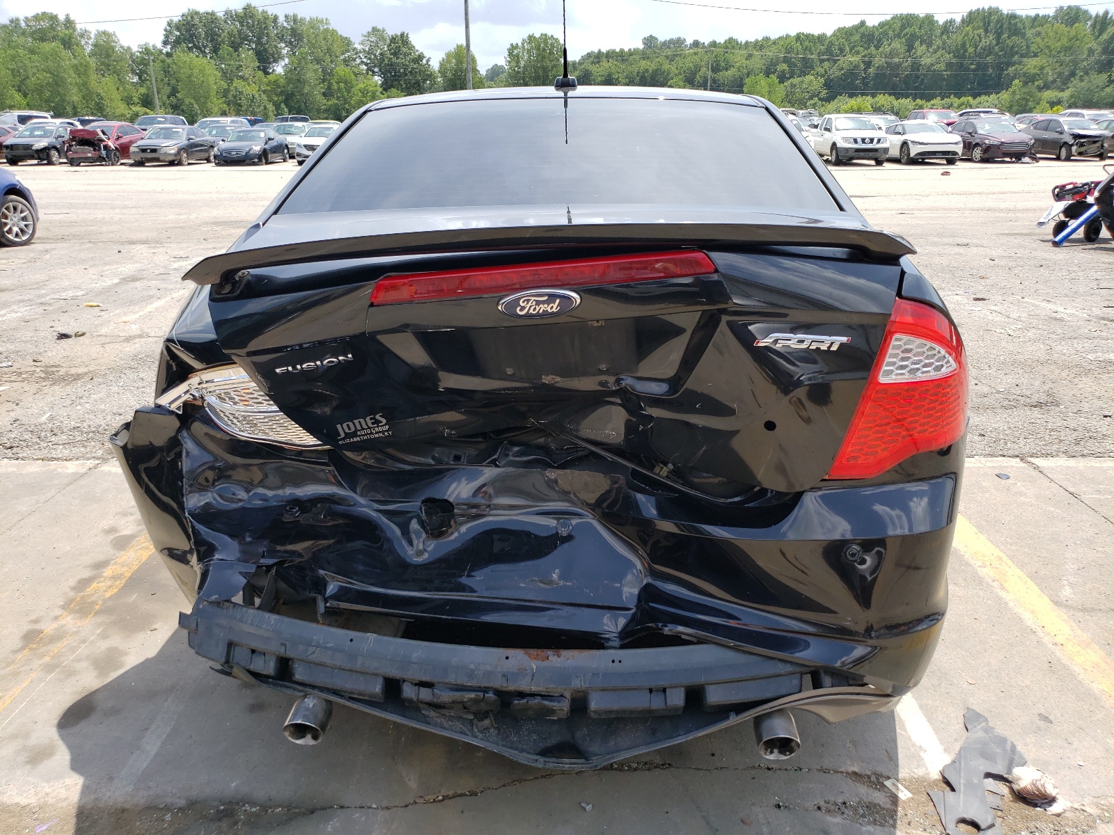 3FAHP0KC2CR331629 2012 Ford Fusion Sport