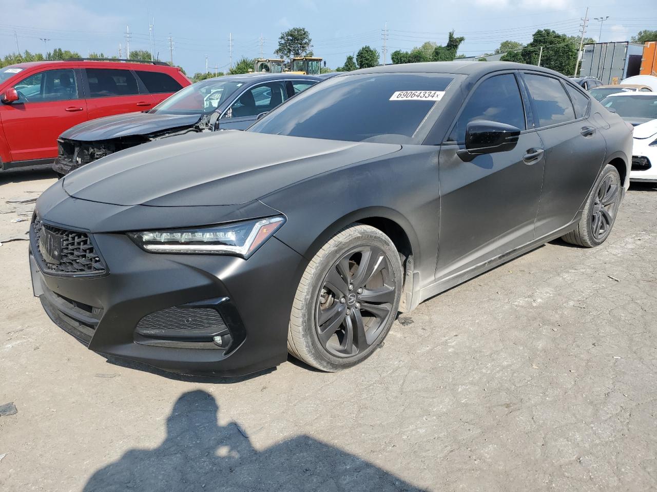 2021 Acura Tlx Tech A იყიდება Bridgeton-ში, MO - Vandalism