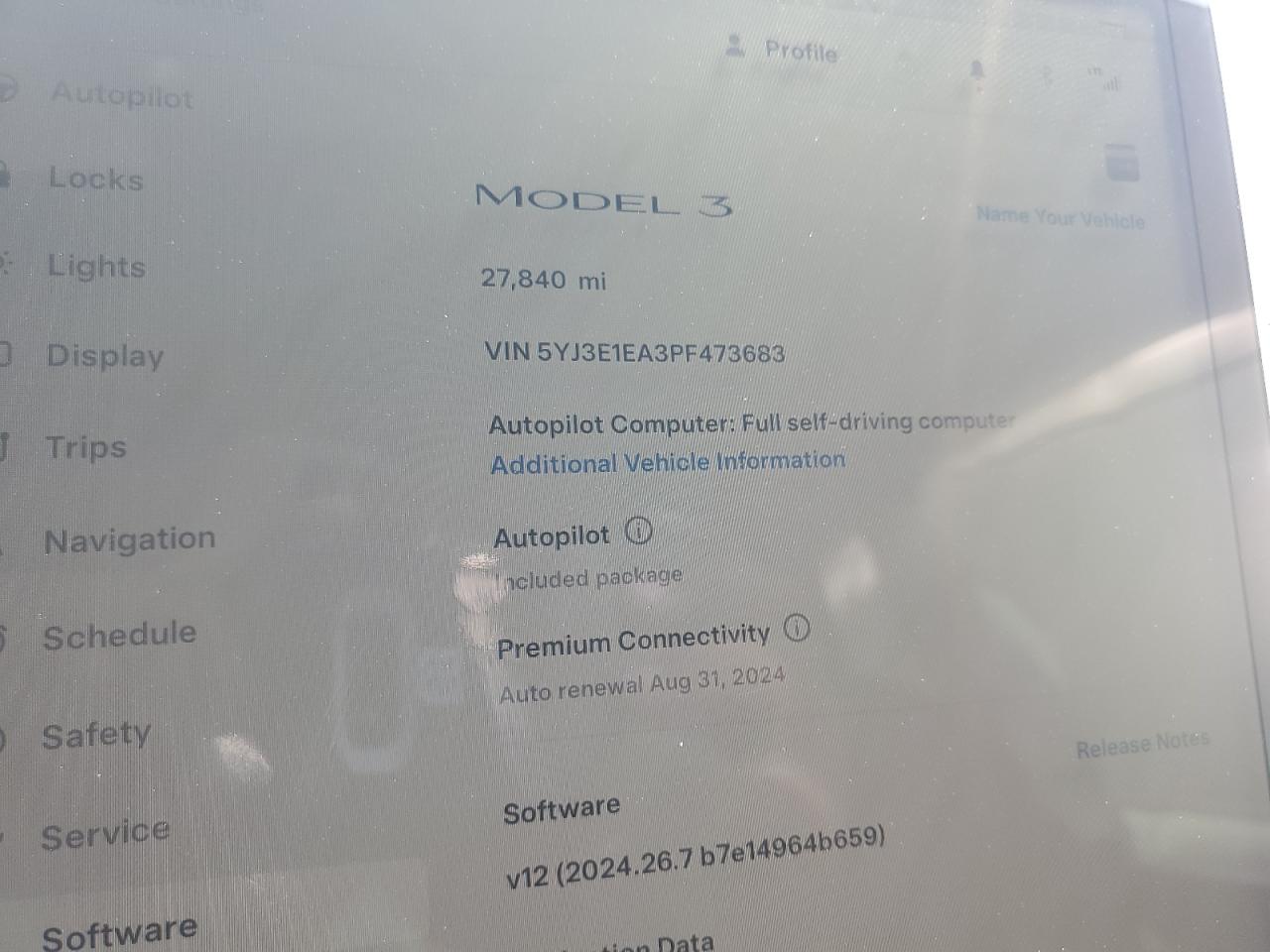 2023 Tesla Model 3 VIN: 5YJ3E1EA3PF473683 Lot: 69436644