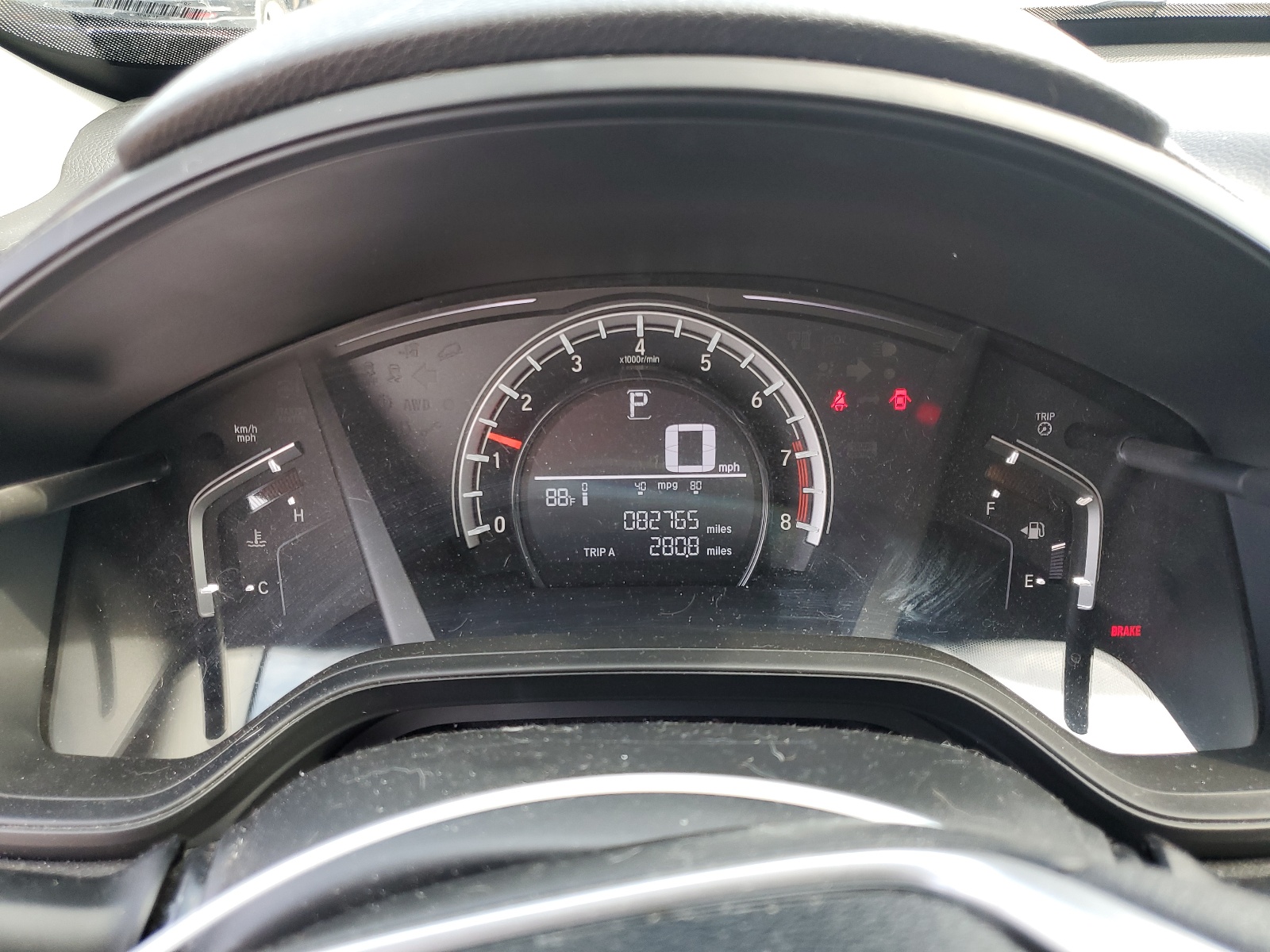 7FARW5H39HE001215 2017 Honda Cr-V Lx