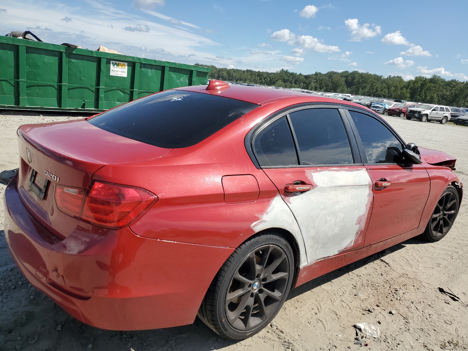 2014 BMW 320 I vin: WBA3B1G53ENT00847