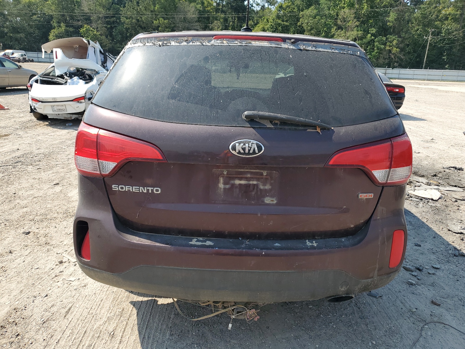 2014 Kia Sorento Lx vin: 5XYKT3A62EG498806