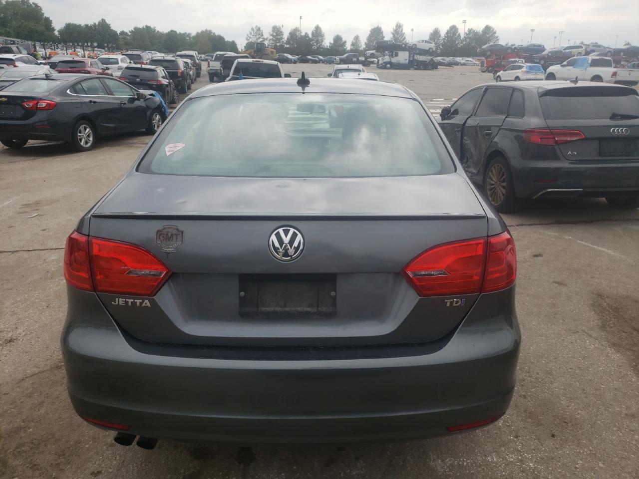 2012 Volkswagen Jetta Tdi VIN: 3VWLL7AJ7CM348400 Lot: 67121334
