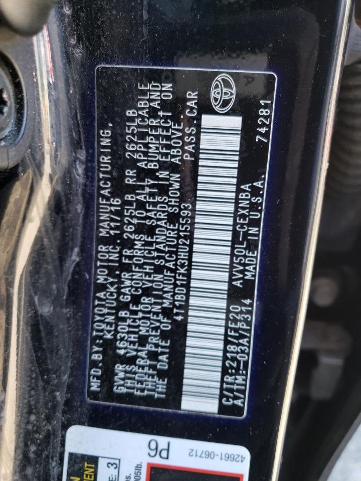 2017 Toyota Camry - Image 12