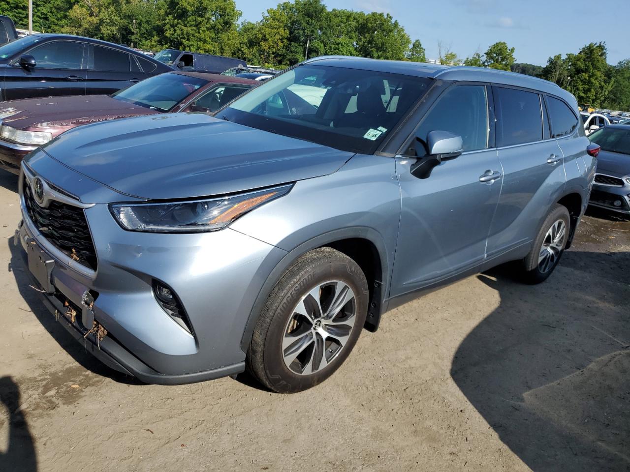 5TDGZRBH7MS067189 2021 TOYOTA HIGHLANDER - Image 1