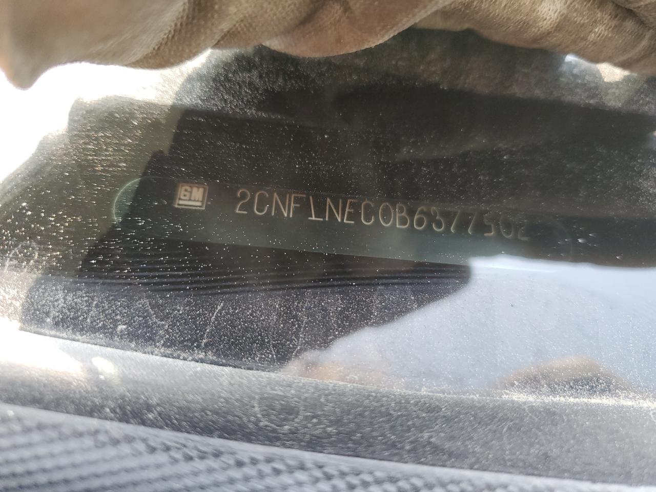 2011 Chevrolet Equinox Lt VIN: 2CNFLNEC0B6377502 Lot: 67159874