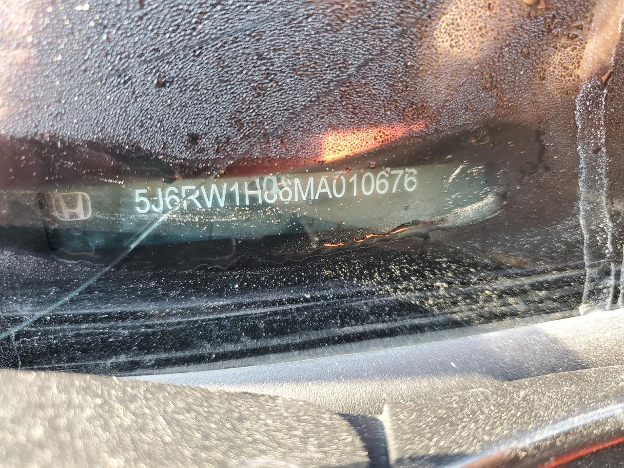 2021 Honda Cr-V Exl VIN: 5J6RW1H86MA010676 Lot: 67361904