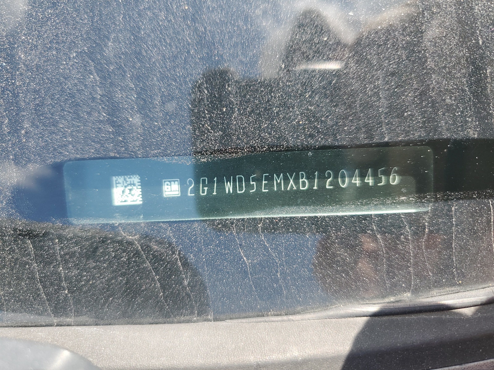 2G1WD5EMXB1204456 2011 Chevrolet Impala Police