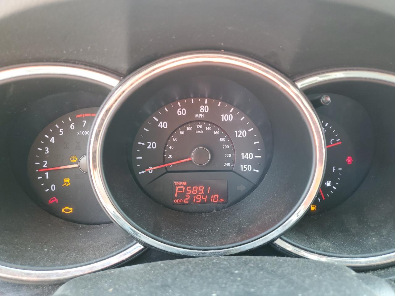 2013 Kia Sorento Lx VIN: 5XYKTDA60DG312345 Lot: 65312204