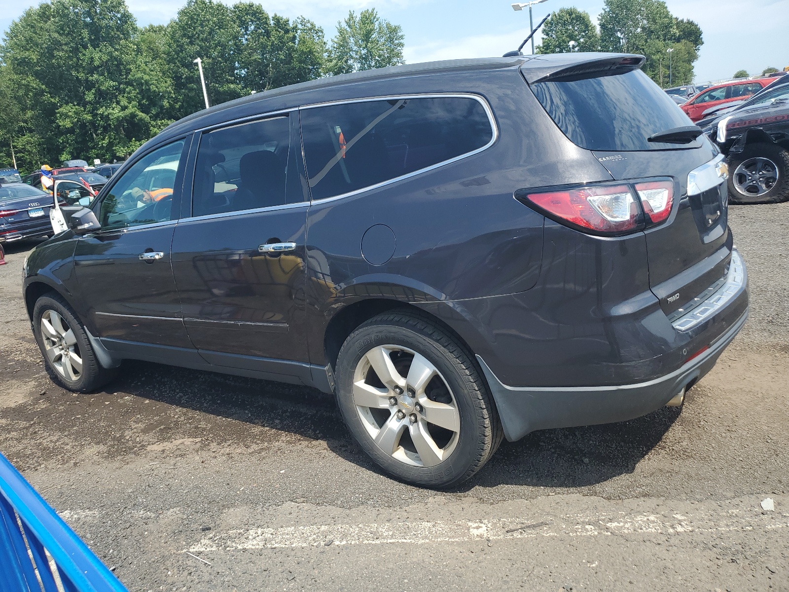 2015 Chevrolet Traverse Ltz vin: 1GNKVJKD4FJ283173