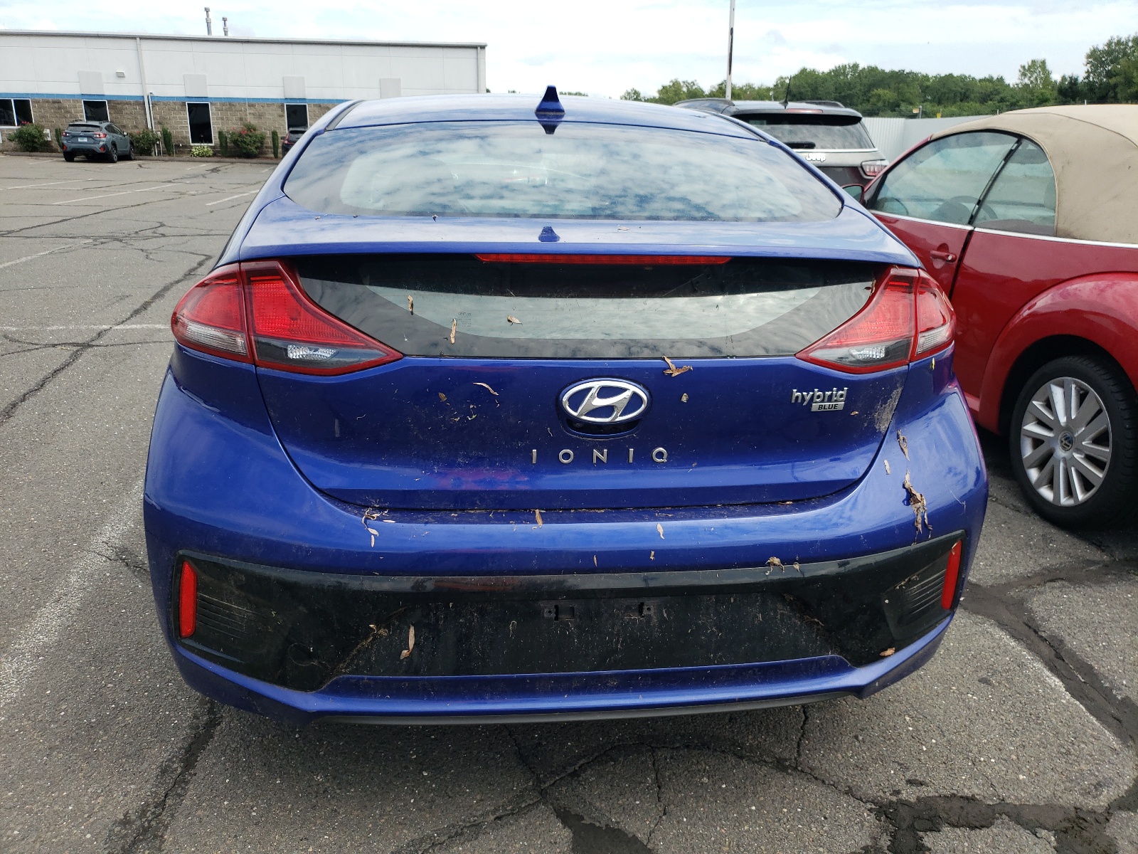 KMHC65LC4KU180136 2019 Hyundai Ioniq Blue