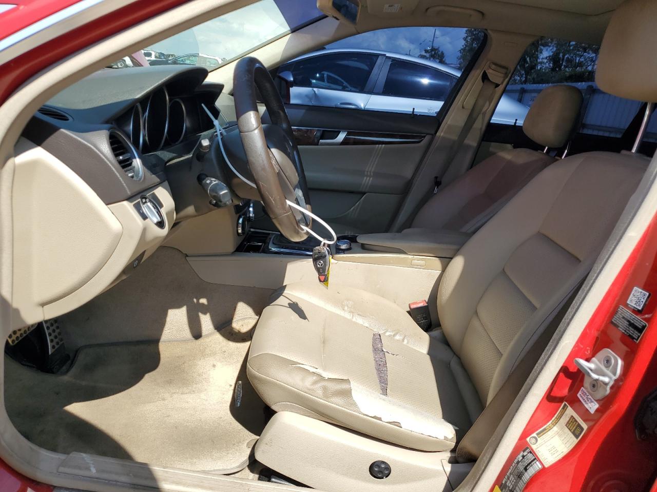 2012 Mercedes-Benz C 250 VIN: WDDGF4HB9CA605505 Lot: 68494664