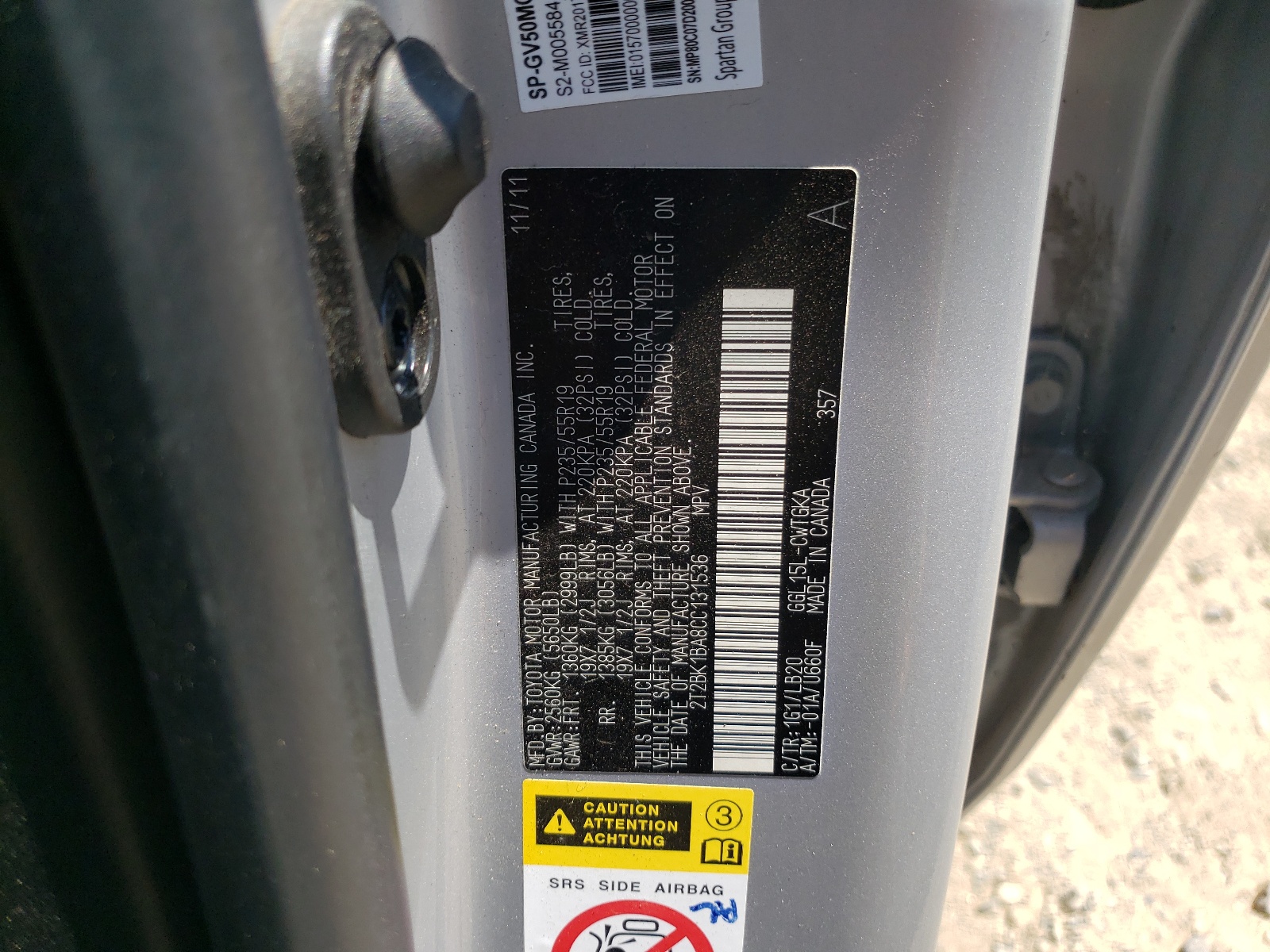 2T2BK1BA8CC131536 2012 Lexus Rx 350