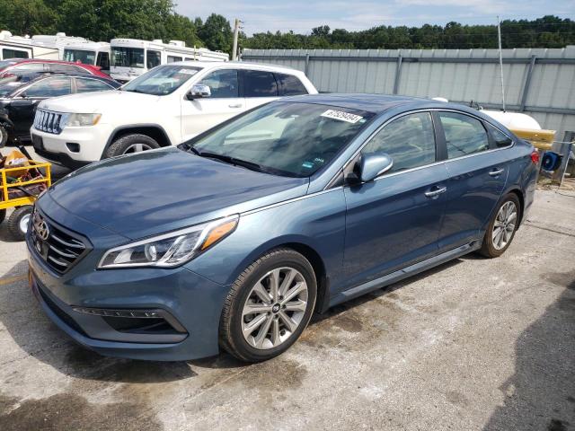  HYUNDAI SONATA 2017 Granatowy