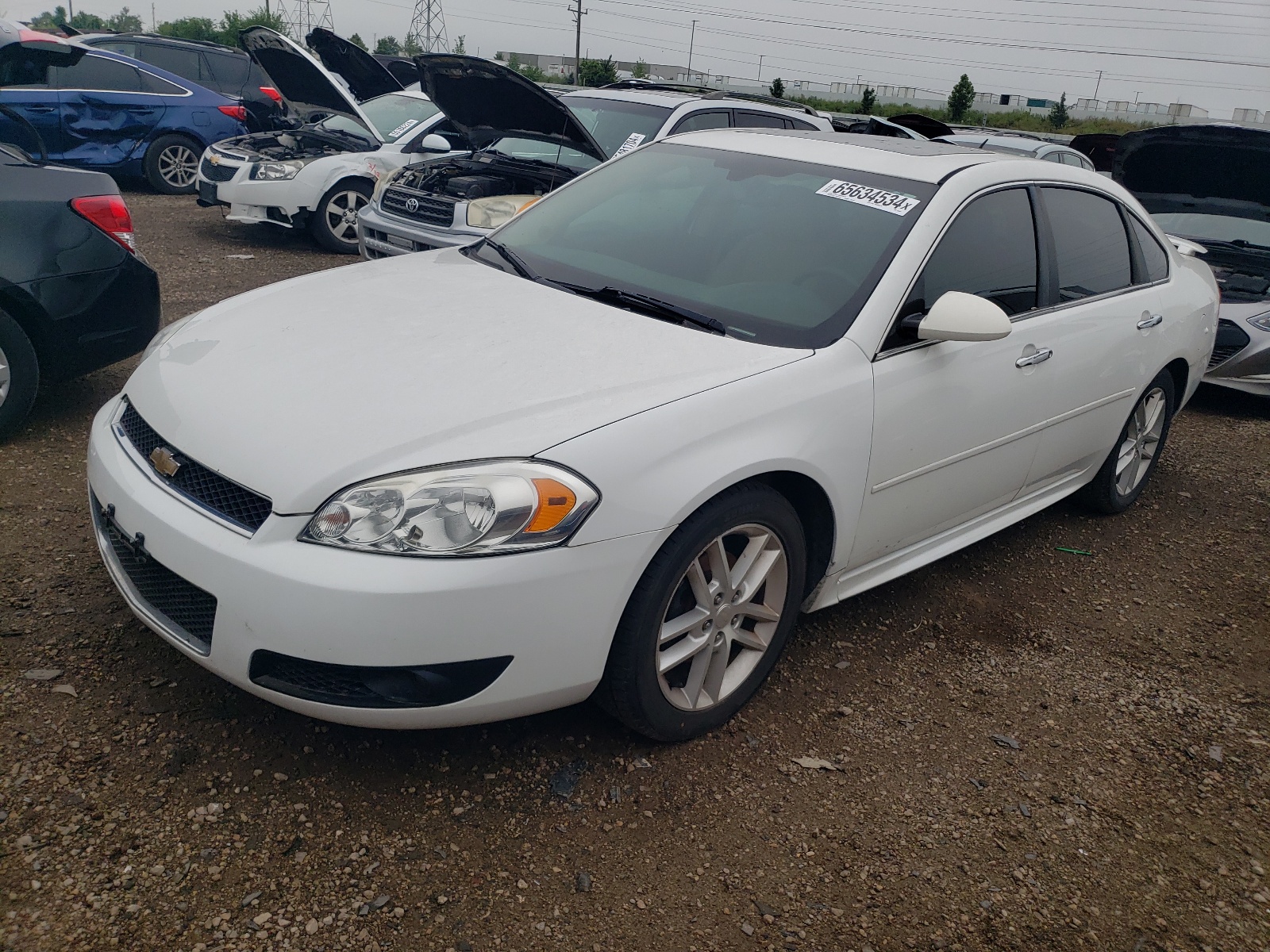 2015 Chevrolet Impala Limited Ltz vin: 2G1WC5E36F1167647