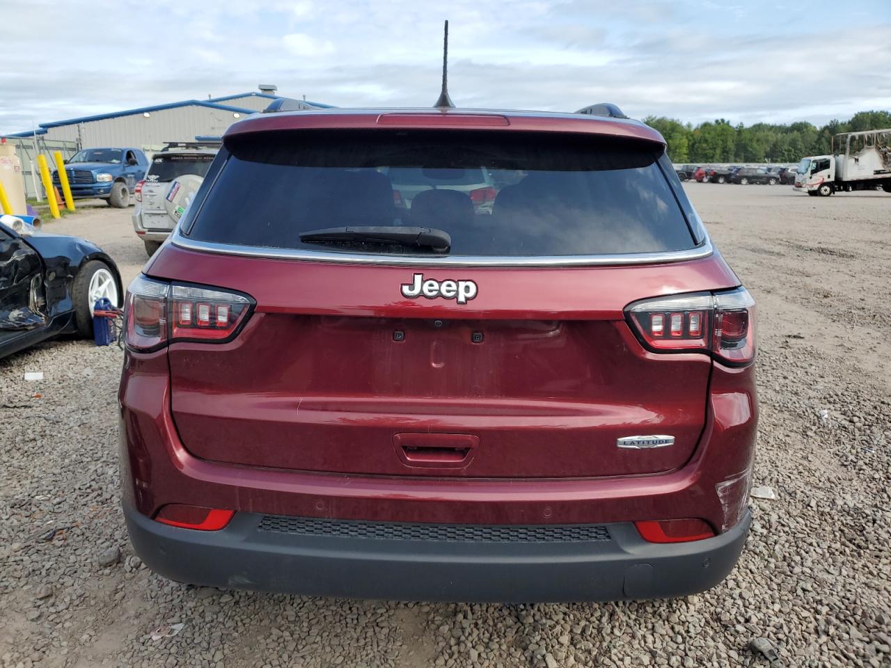 2020 Jeep Compass Latitude VIN: 3C4NJCBB1LT252897 Lot: 68762654