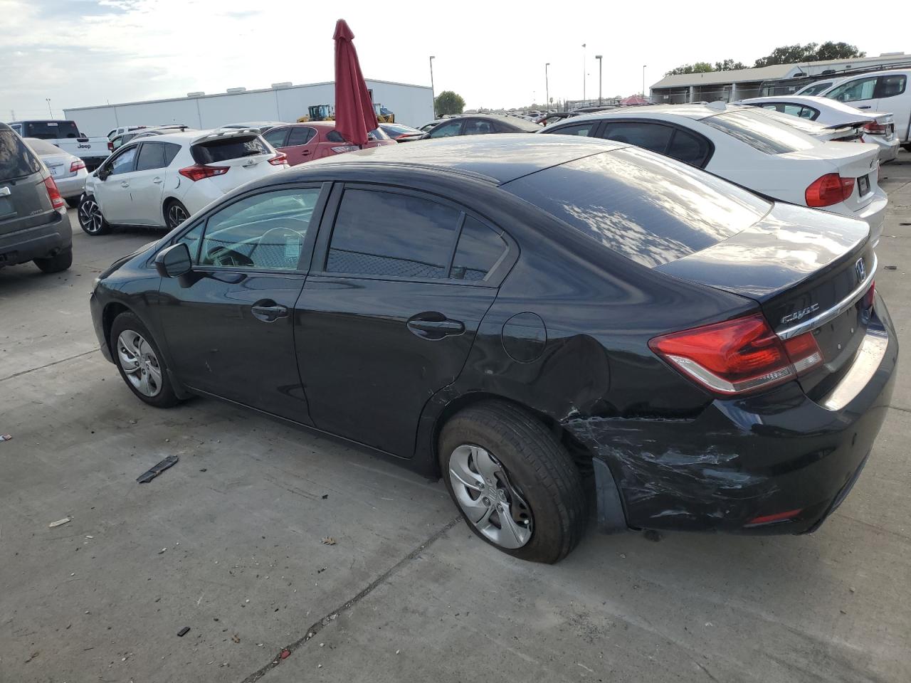 2HGFB2F59FH527804 2015 HONDA CIVIC - Image 2