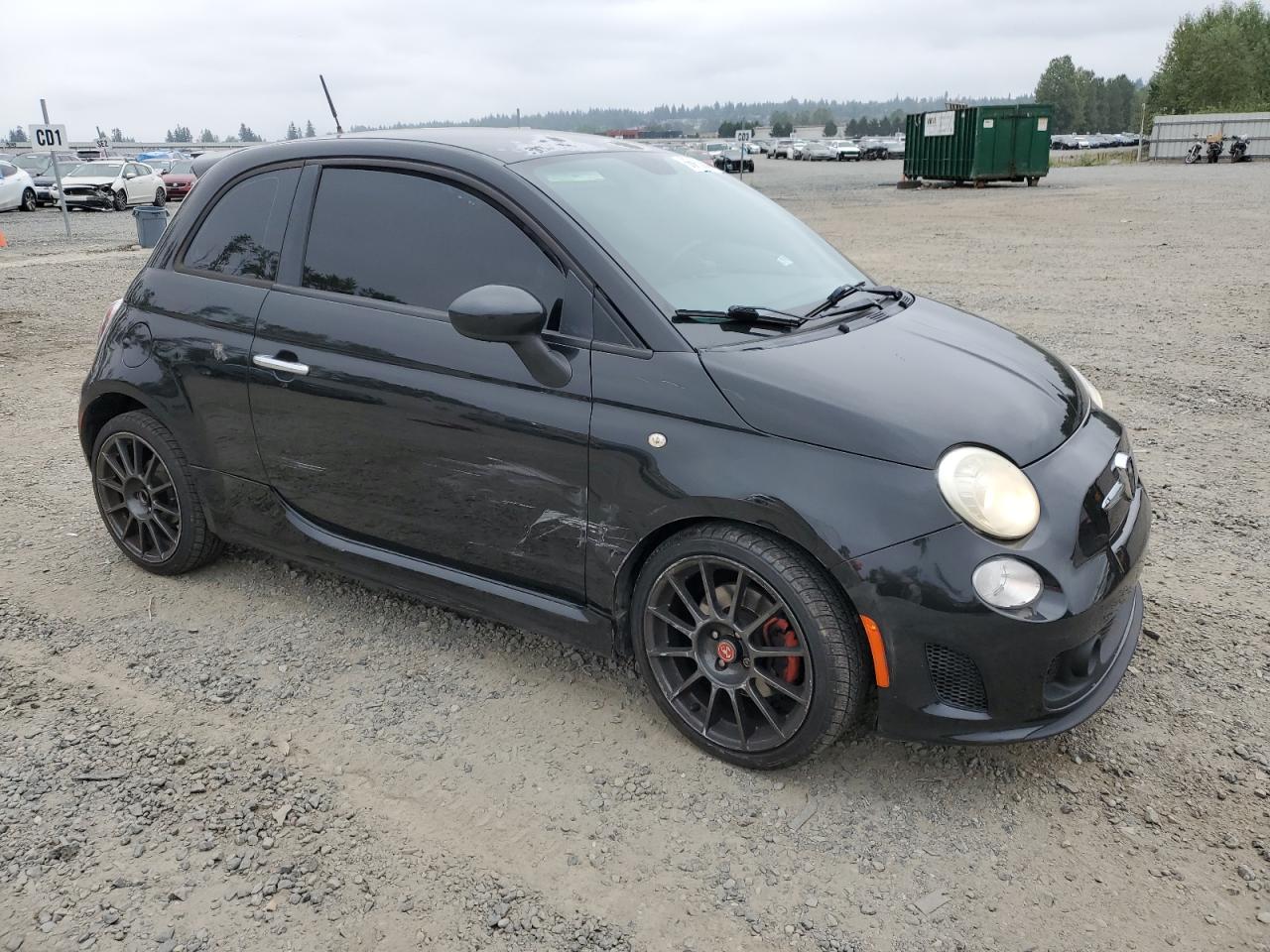 2013 Fiat 500 Abarth VIN: 3C3CFFFH8DT535070 Lot: 66103884