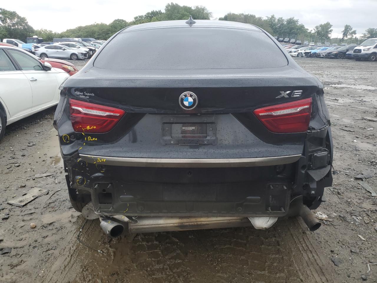 2015 BMW X6 xDrive35I VIN: 5UXKU2C59F0N75639 Lot: 66565504