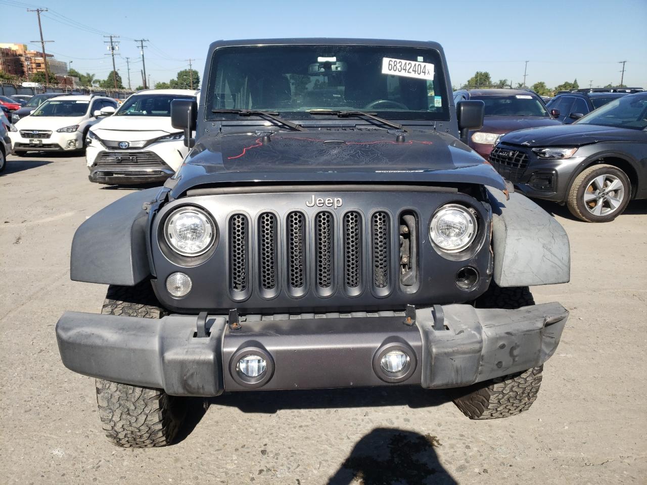 1C4BJWDG2HL664228 2017 Jeep Wrangler Unlimited Sport