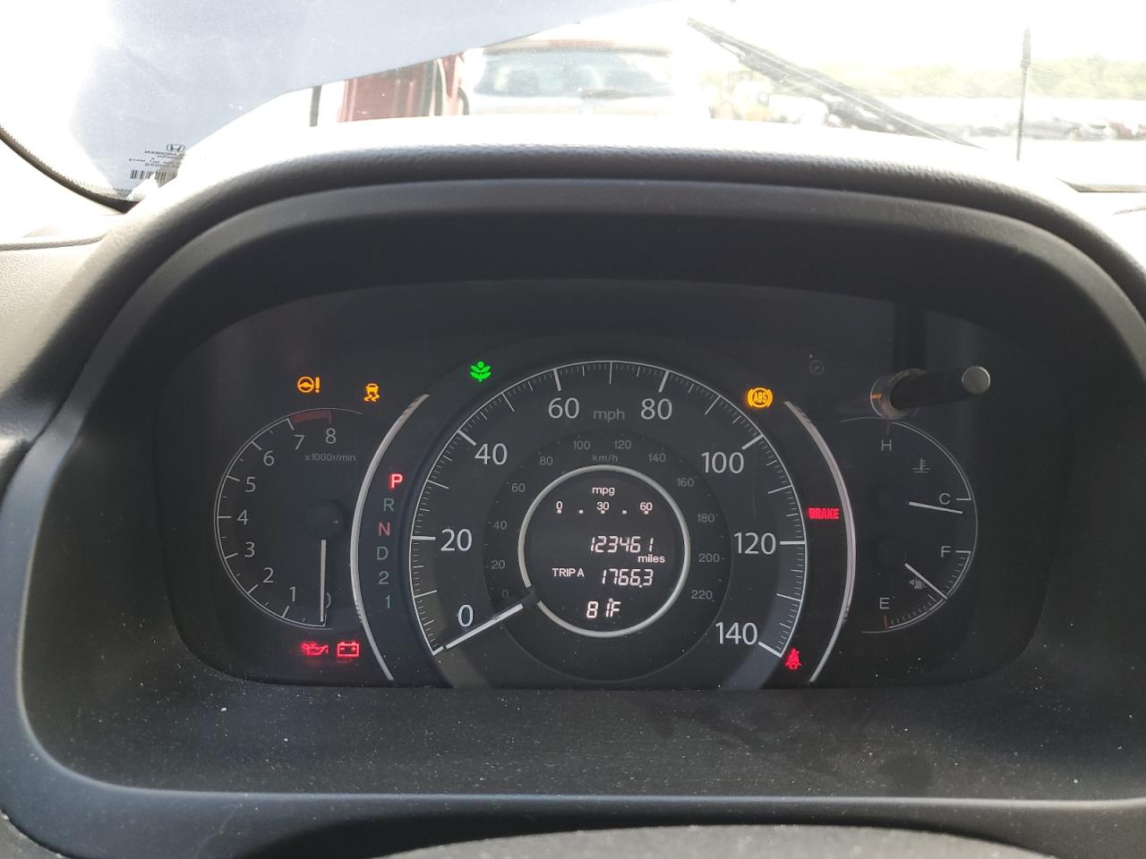 2012 Honda Cr-V Lx VIN: 5J6RM4H37CL016369 Lot: 66693834