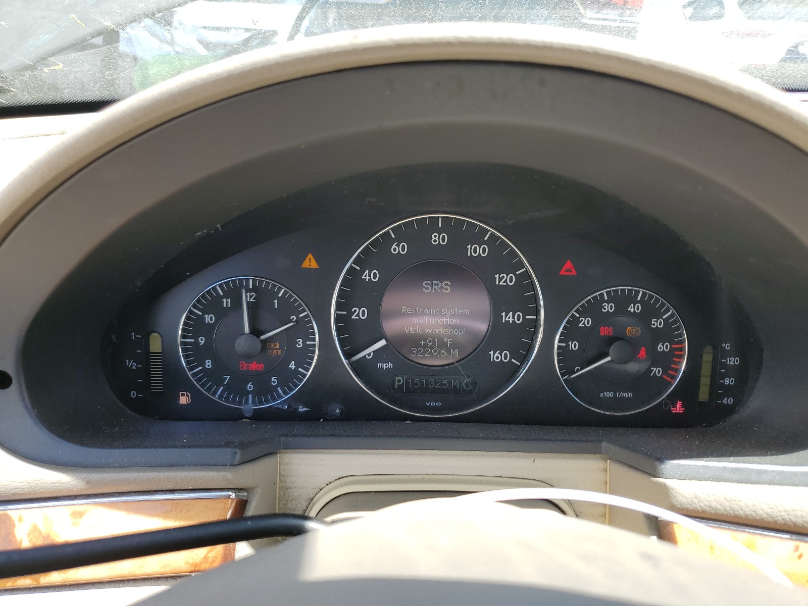 WDBUF82J44X159538 2004 Mercedes-Benz E 320 4Matic