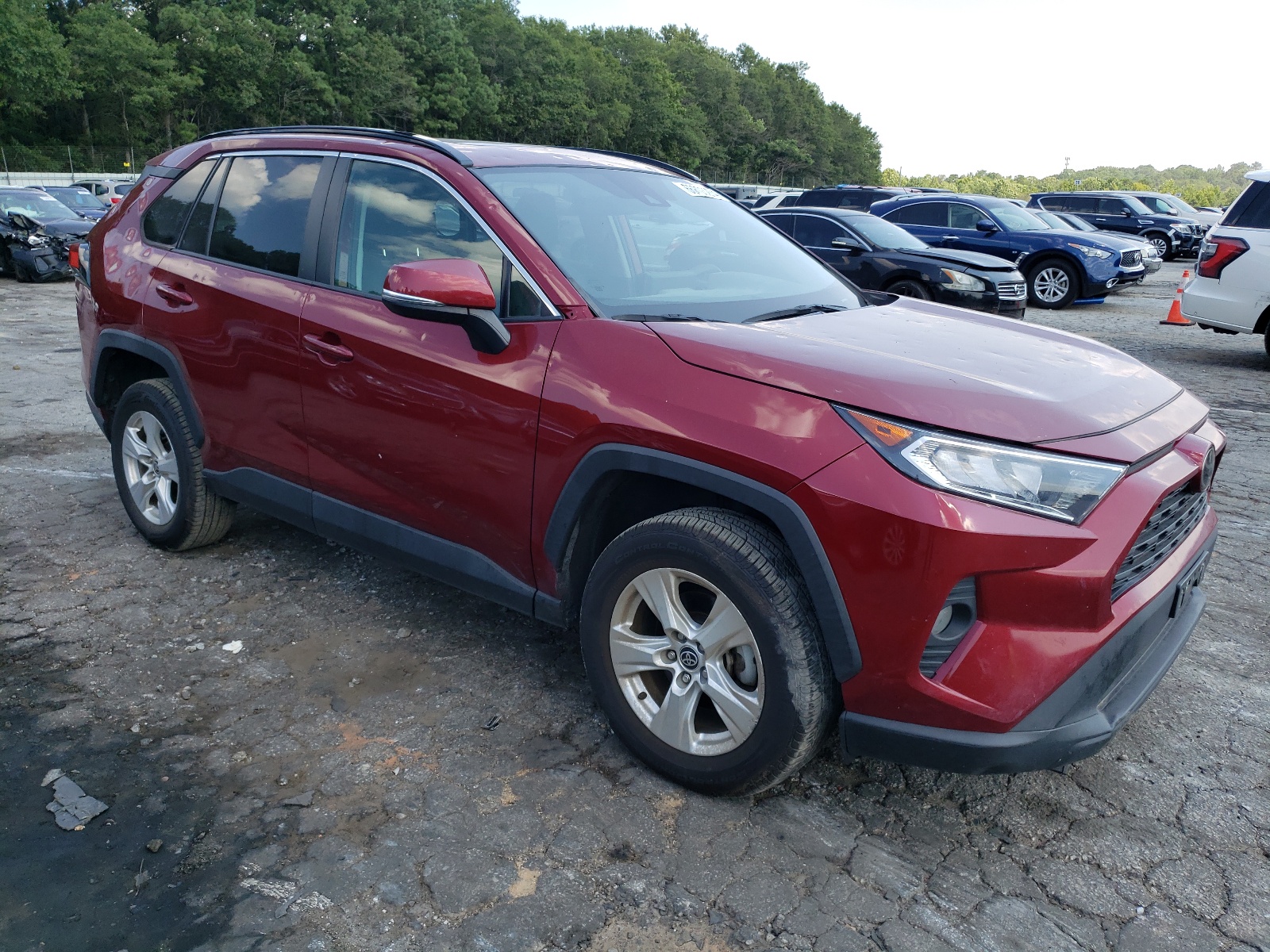 2021 Toyota Rav4 Xle vin: 2T3W1RFV5MW130372