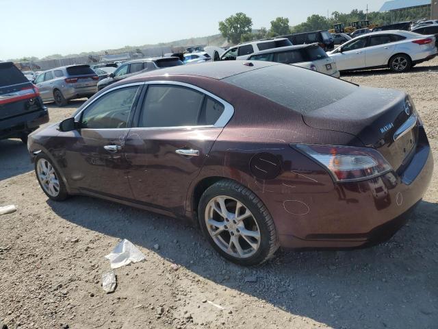 Sedans NISSAN MAXIMA 2014 Maroon