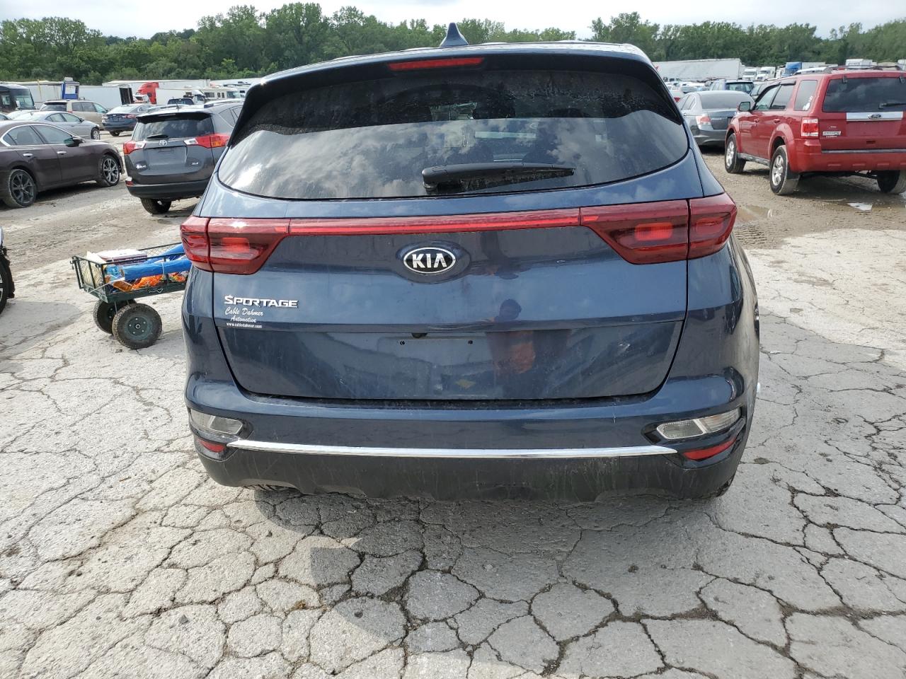 2021 Kia Sportage Lx VIN: KNDPMCAC8M7875451 Lot: 66474954