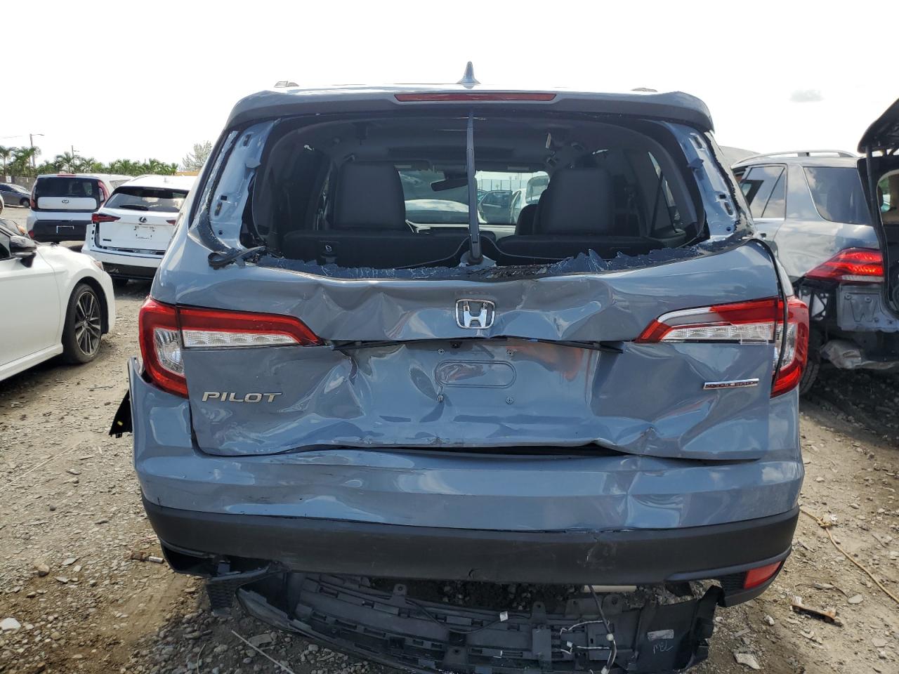 2022 Honda Pilot Se VIN: 5FNYF5H25NB031354 Lot: 65236604